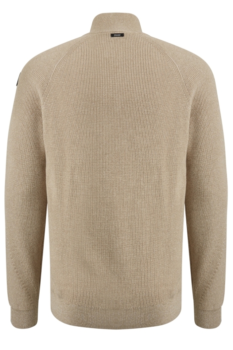 Vanguard half zip collar cotton mouline